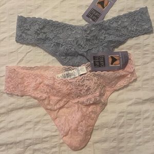 Set of Two Hanky Panky Original Rise Thongs - new with tags